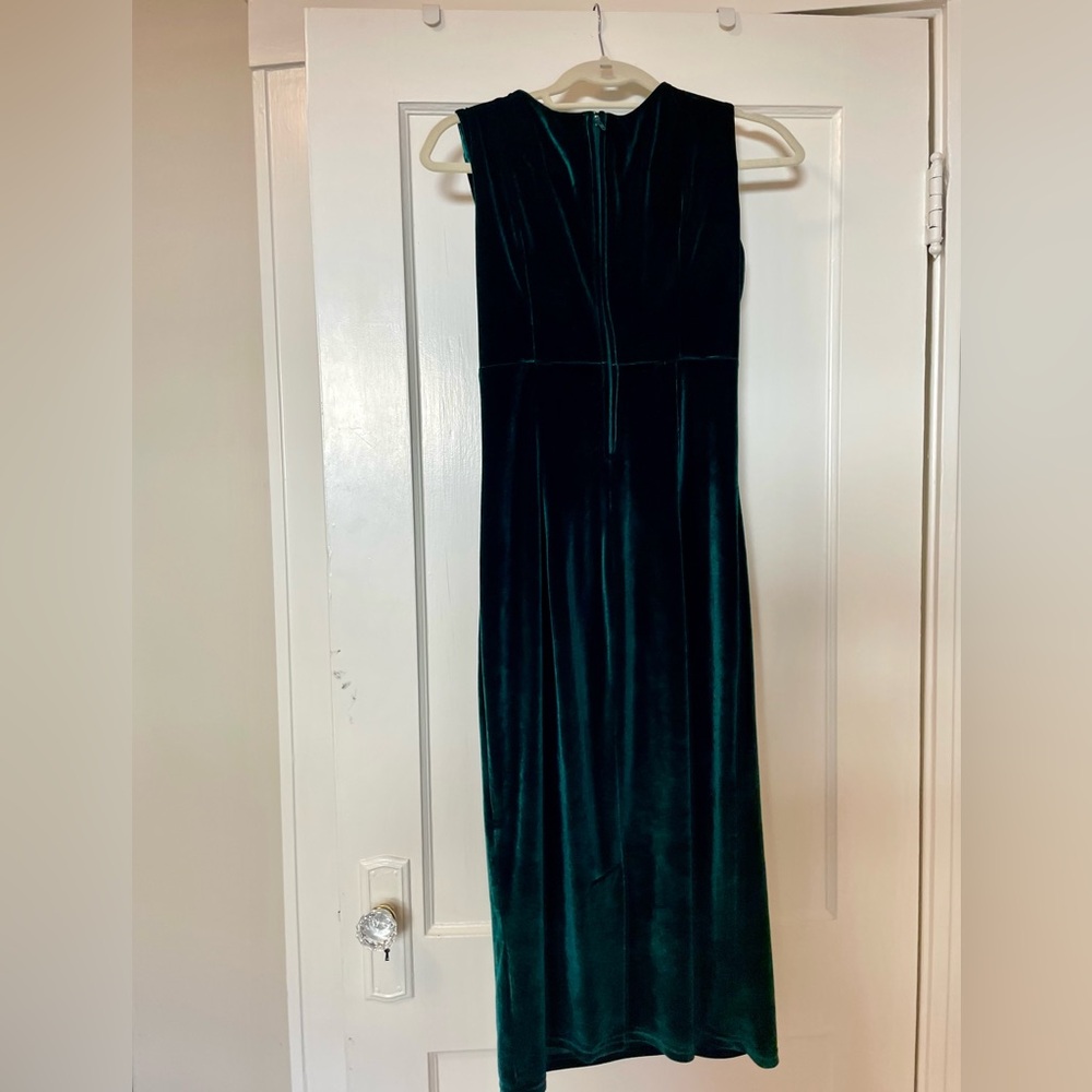 Midi leather stretch bodycon dress 2XL RockSteady - Picture 2 of 5